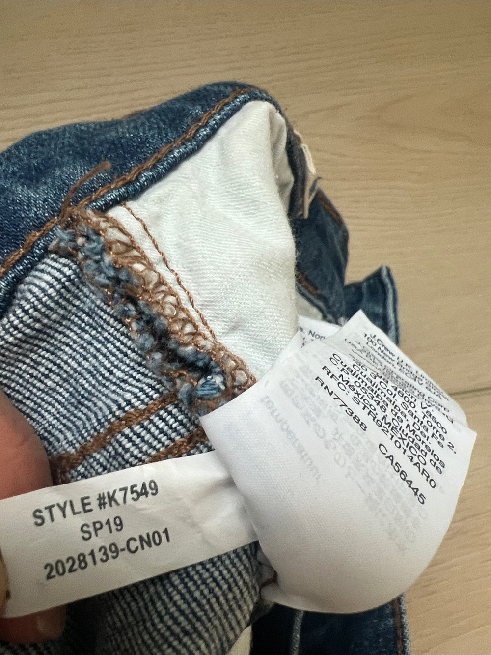 Madewell The Perfect Vintage Jean 25 straight - Picture 6 of 6
